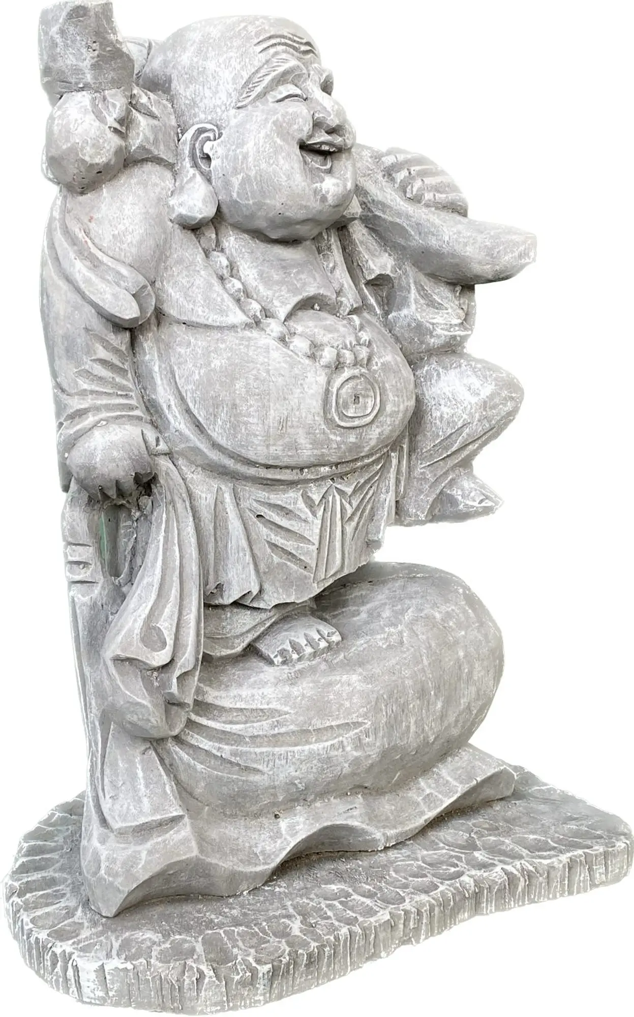  Product image 8 of the product “Wang - Standing chinese buddha, 43cm H | cast stone ”